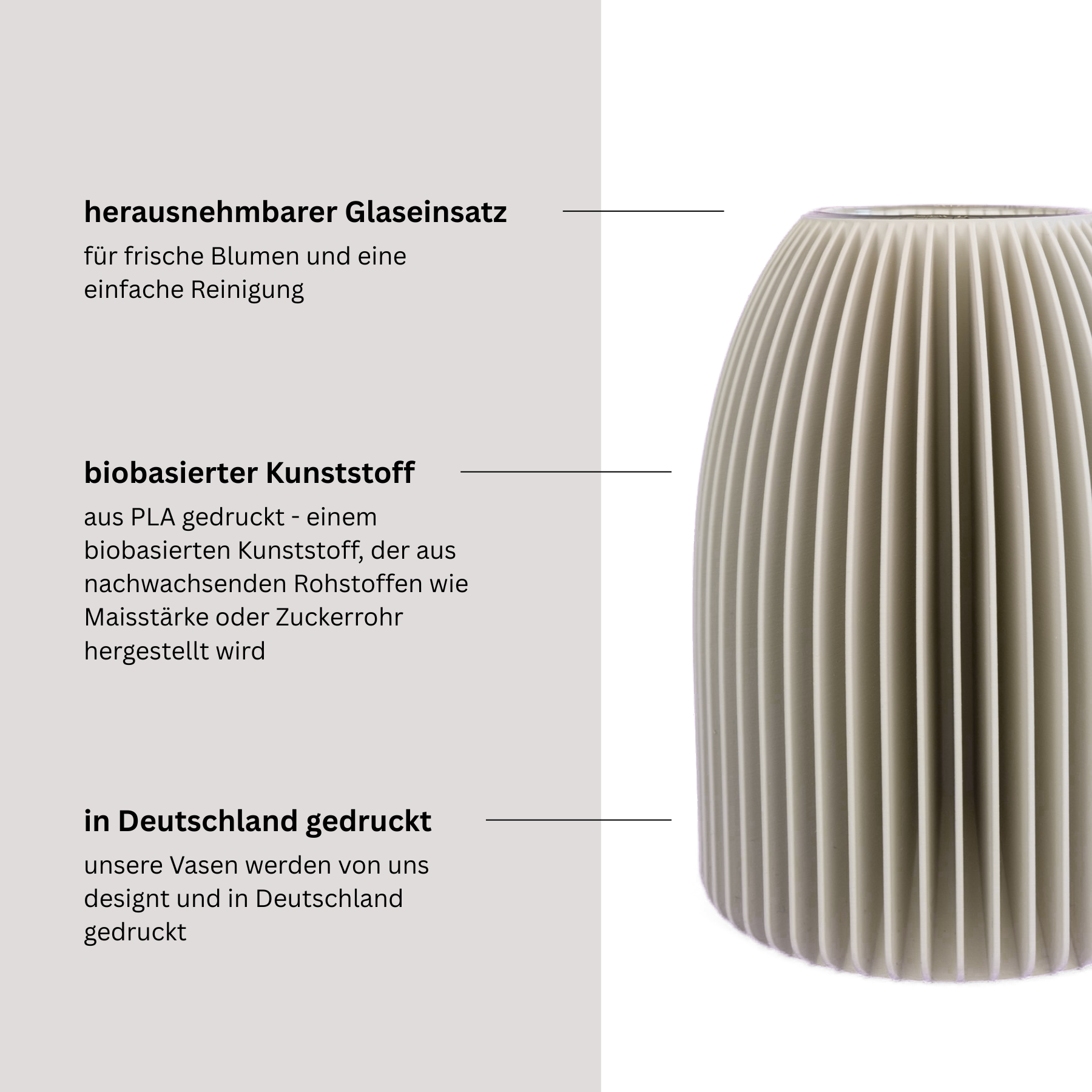 VASE "LURA" | 13cm