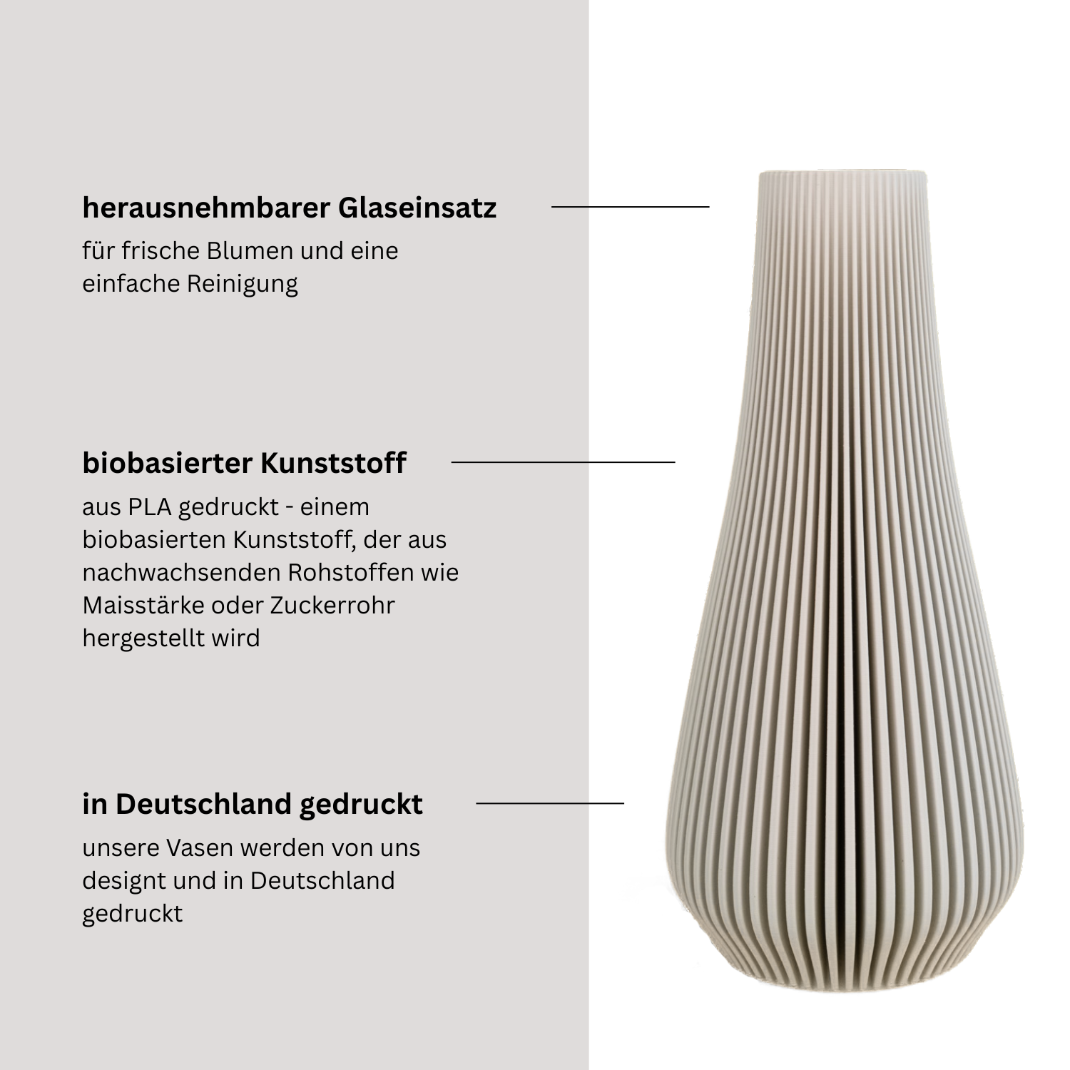 VASE "CAVA" | 15cm
